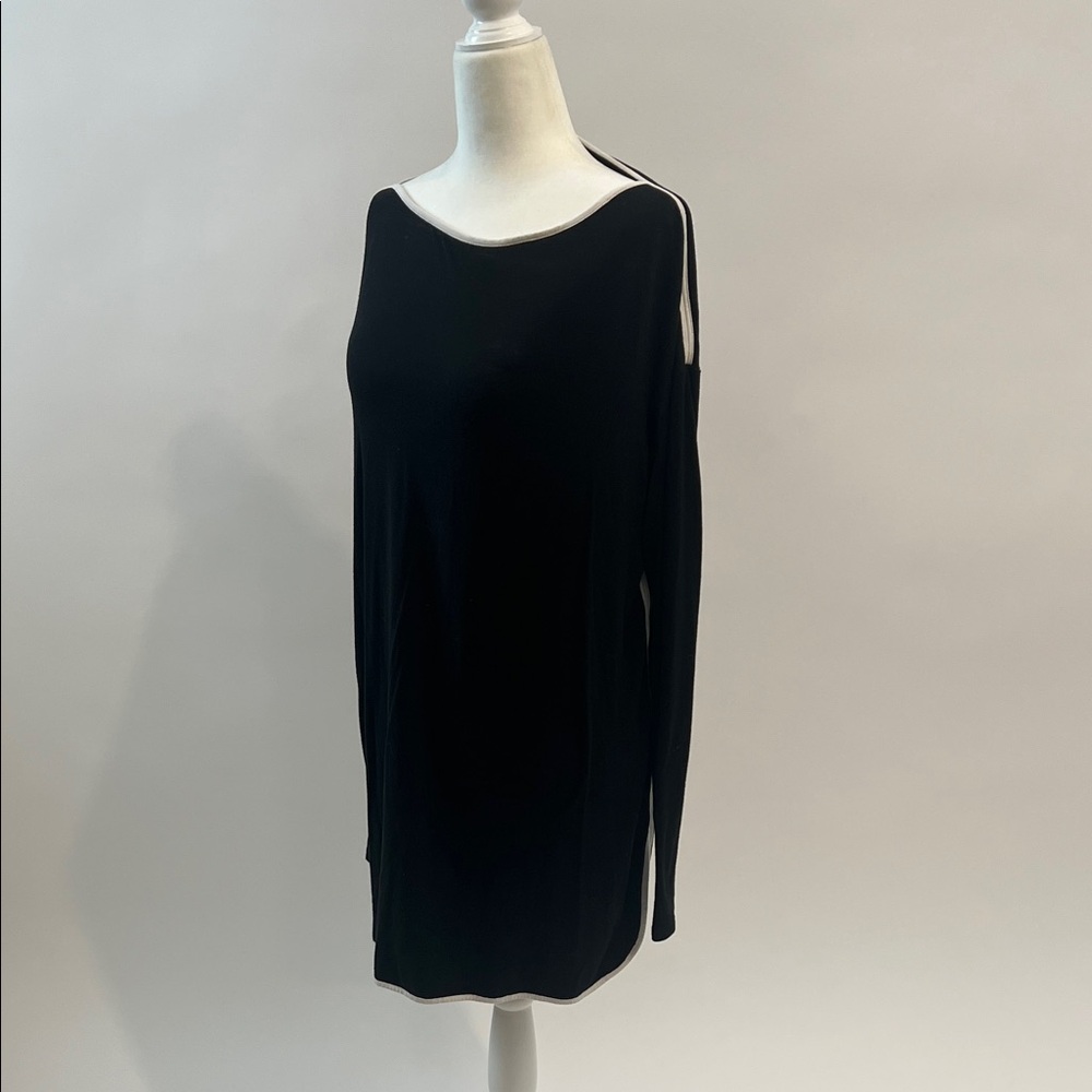 Black One-Shoulder Dress